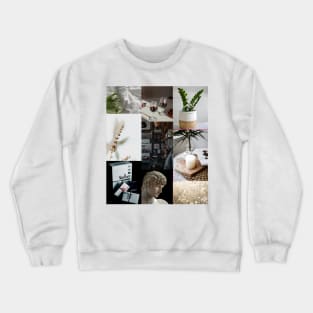 Dark and Light Accademia Art Collage Crewneck Sweatshirt